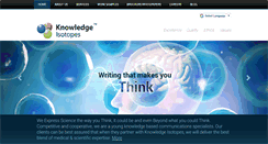 Desktop Screenshot of knowledgeisotopes.com